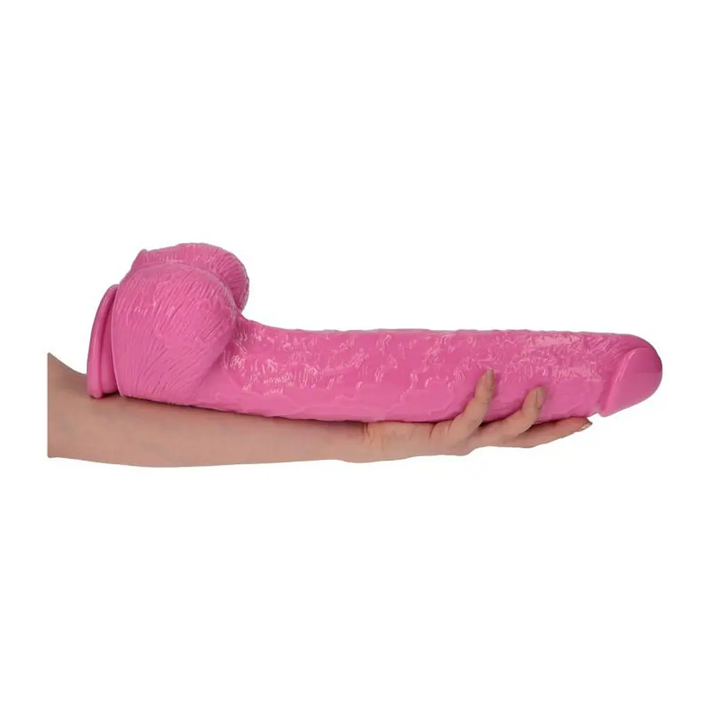 Фаллоимитатор Toyz4lovers Italian Cock 15.5", 40 см (розовый) - фото 5