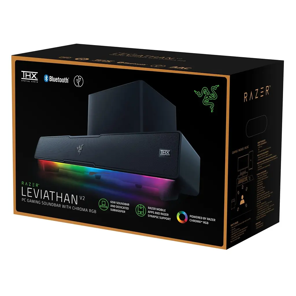 Саундбар Razer Leviathan V2 (RZ05-03920100-R3G1) - фото 5