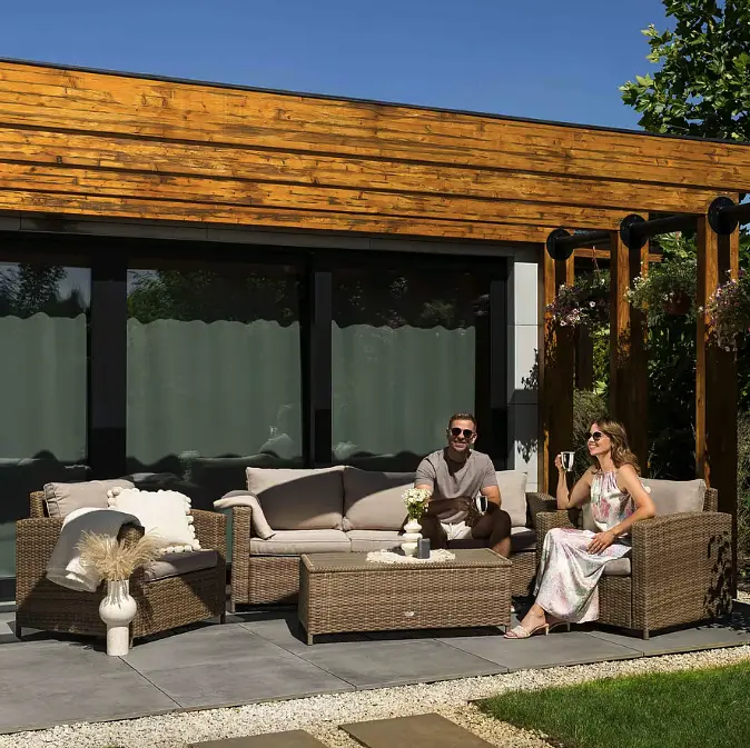 Комплект садовой мебели Di Volio Veleti бежевый - фото 7