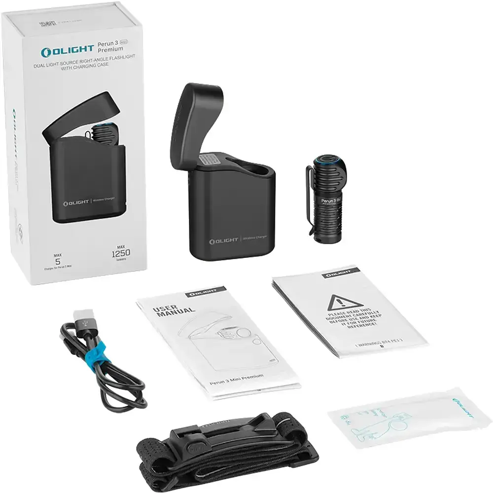 Фонарь Olight Perun 3 Mini Premium - фото 7