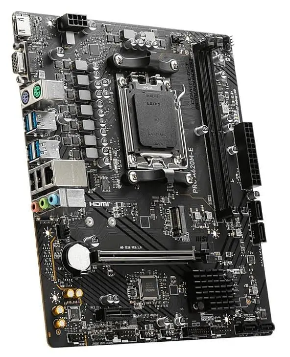 Материнська плата MSI PRO A620M-E (PRO A620M-E) (Socket AM5, AMD A620, Micro-ATX) Б/в - фото 3