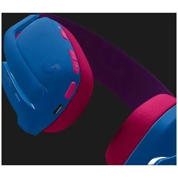 Навушники Logitech G435 Lightspeed WGH сині (981-001062) - фото 3
