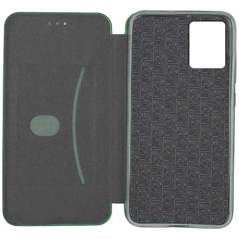 Шкіряний чохол-книжка Epik Classy для Xiaomi Redmi 12 Зелений - фото 3