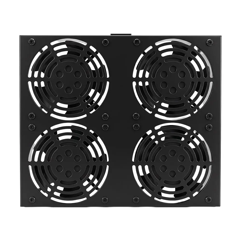 Вентилятор до комутаційних шаф глибиною 800 мм Trinix TRX-FAN4 Black (25-00128) - фото 3