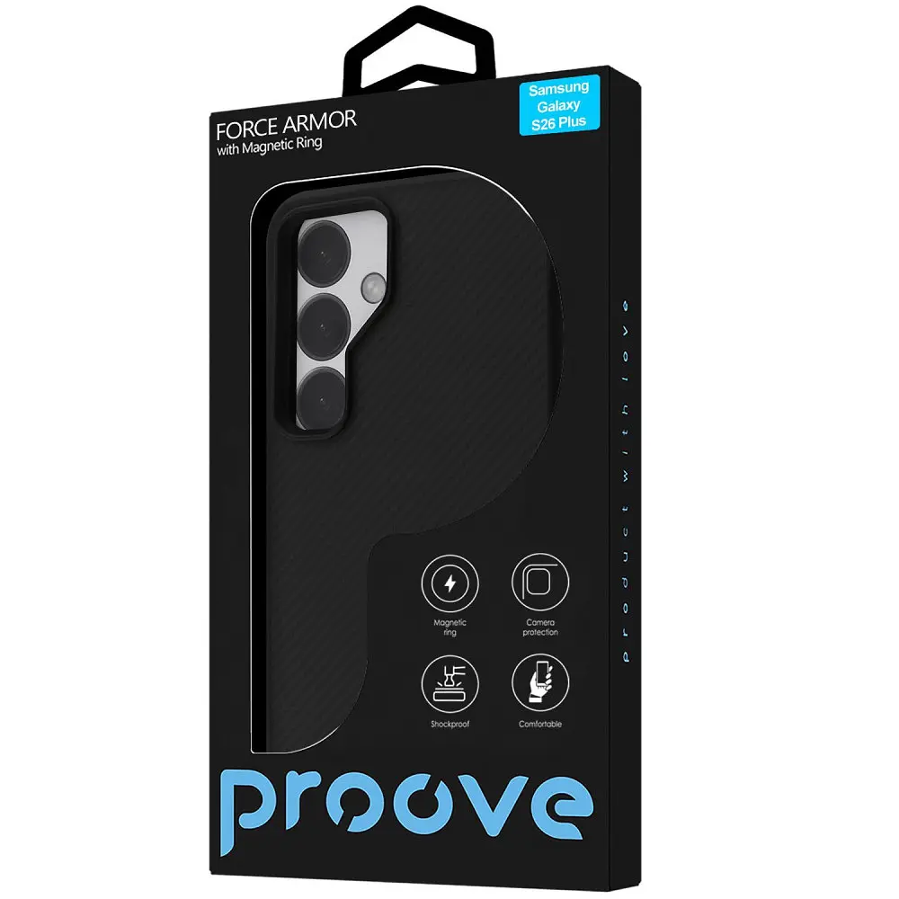 Чохол Proove Force Armor Case with Magnetic Ring Samsung Galaxy S26 Plus - фото 2