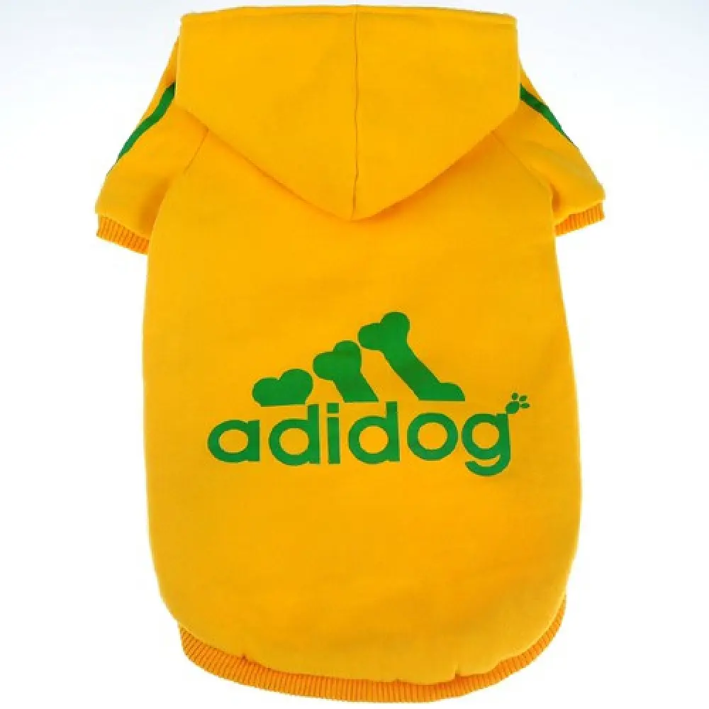 Толстовка для собак "ADIDOG" жовтий 3 Multibrand zoo0005745 - фото 3