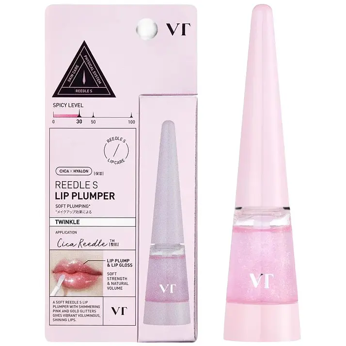 Зволожуючий блиск для губ VT Cosmetics Reedle Shot Lip Plumper Twinkle 4.3 г (VTC075) - фото 3