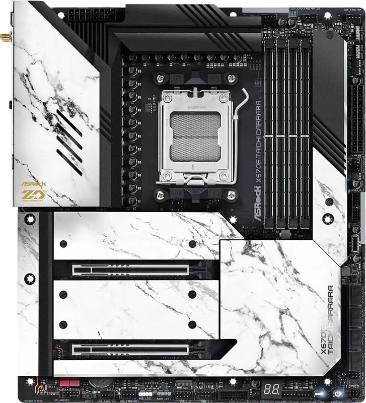 Материнська плата ASRock X670E Taichi Carrara Socket AM5 (X670E Taichi Carrara) Б/В - фото 2