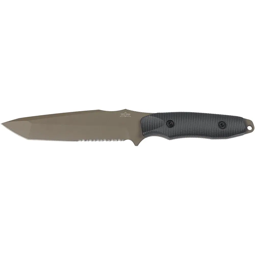 Ніж Cimmerian Knives M1 GEN III Coyote Blade Half Serrated