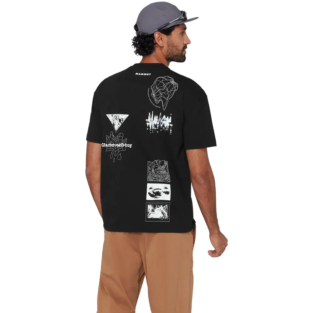 Футболка Mammut BaseRelaxed T-Shirt Glacier L black - фото 5