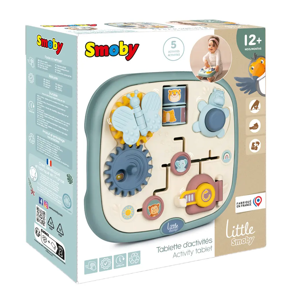 Розвиваюча іграшка Smoby Функціональний бізіборд Little Активність (7600140317) - фото 2