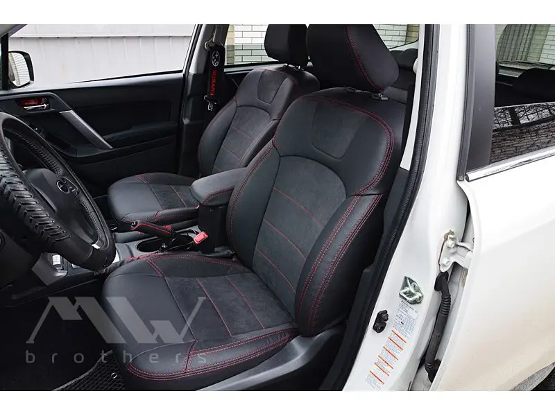 Авточохли модельні MW Brothers для Subaru Forester IV c 2013 - фото 6