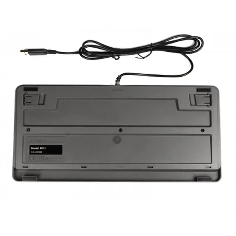 Клавіатура A4Tech FK11 Fstyler Compact Size USB Grey (4711421953313) - фото 6