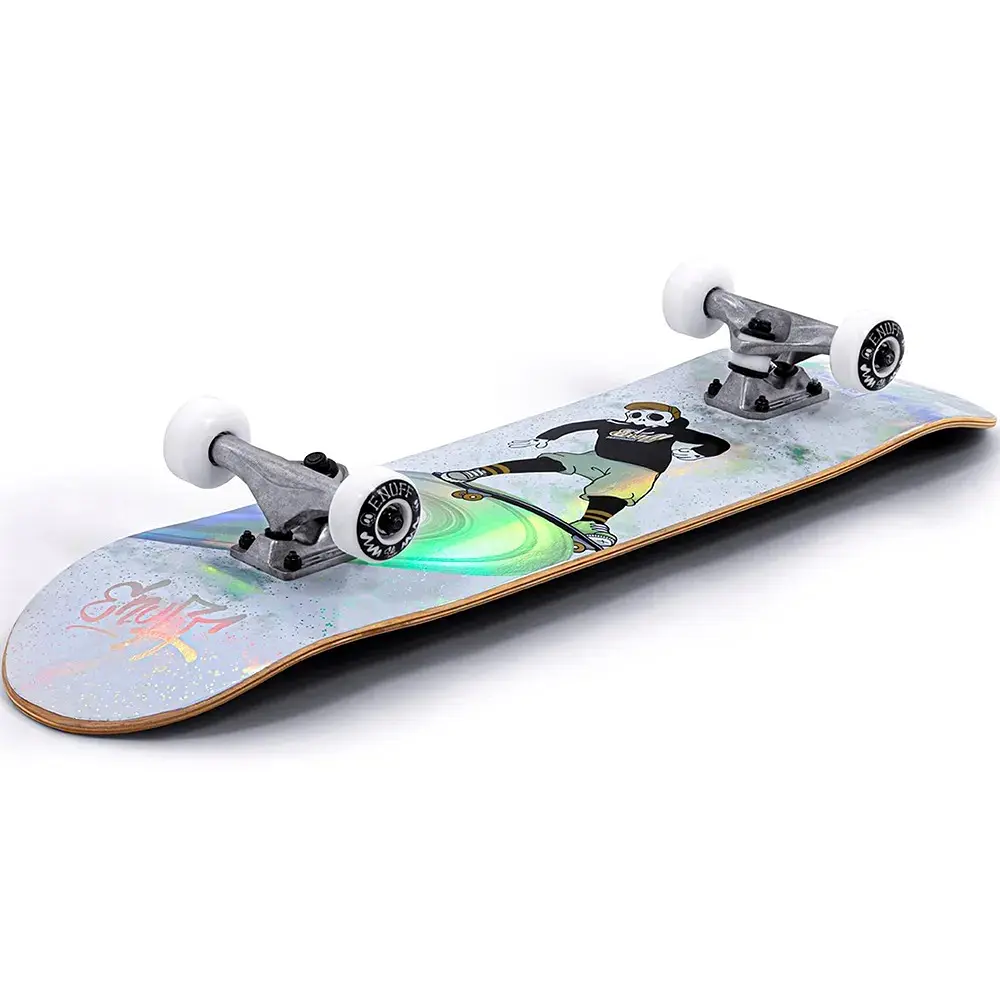 Скейтборд Enuff Skully Hologram Mini Білий - фото 2