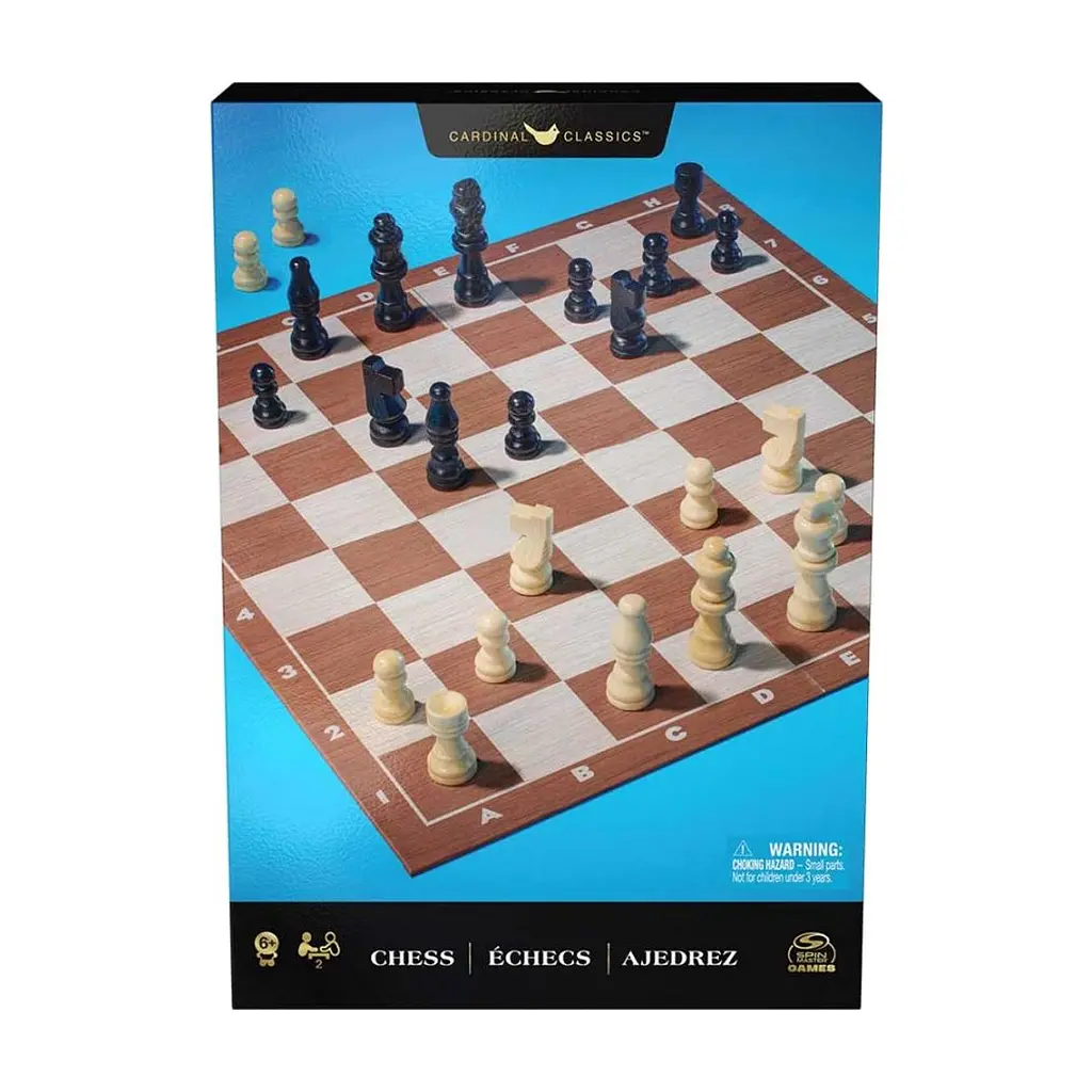 Настільна гра Spin Master Шахи (дерев’яні фігури) (SM98367/6065339)