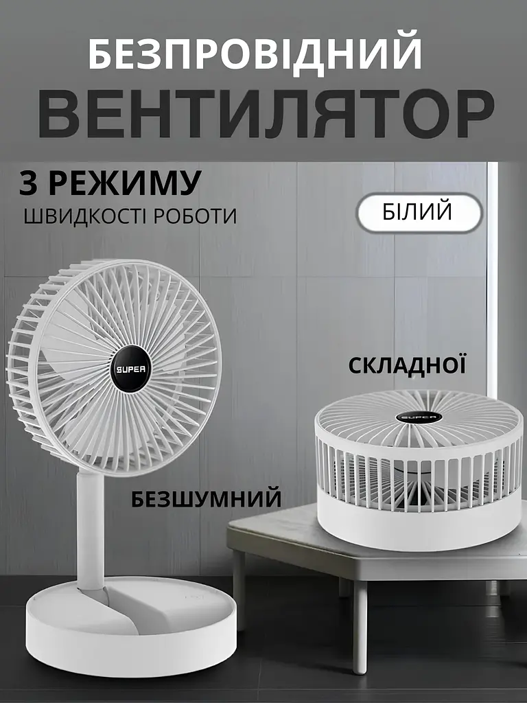 Вентилятор настільний - фото 6