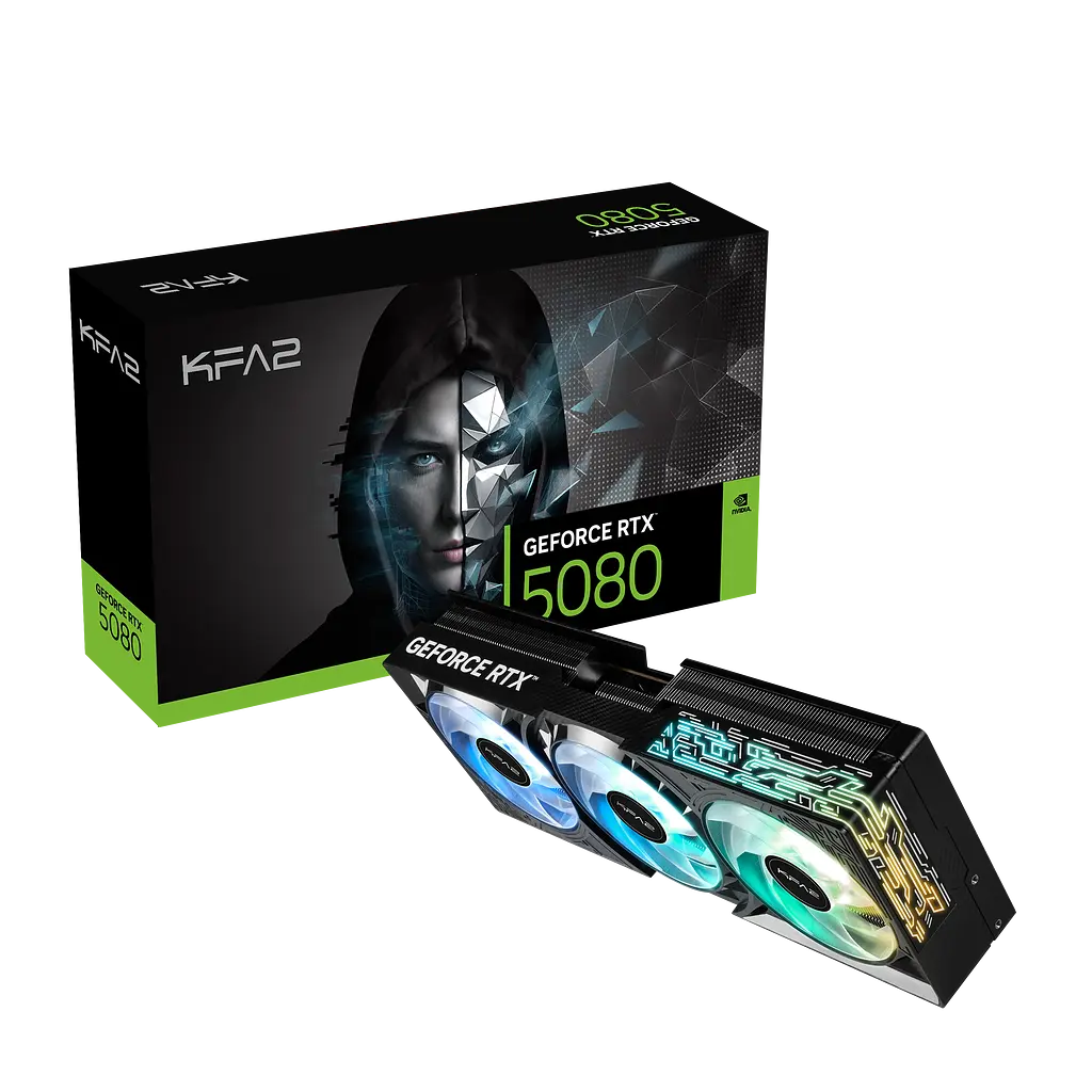 Відеокарта GeForce RTX 5080 16GB KFA2 1-Click OC 3X (58NZN6MDBBOK) - фото 5
