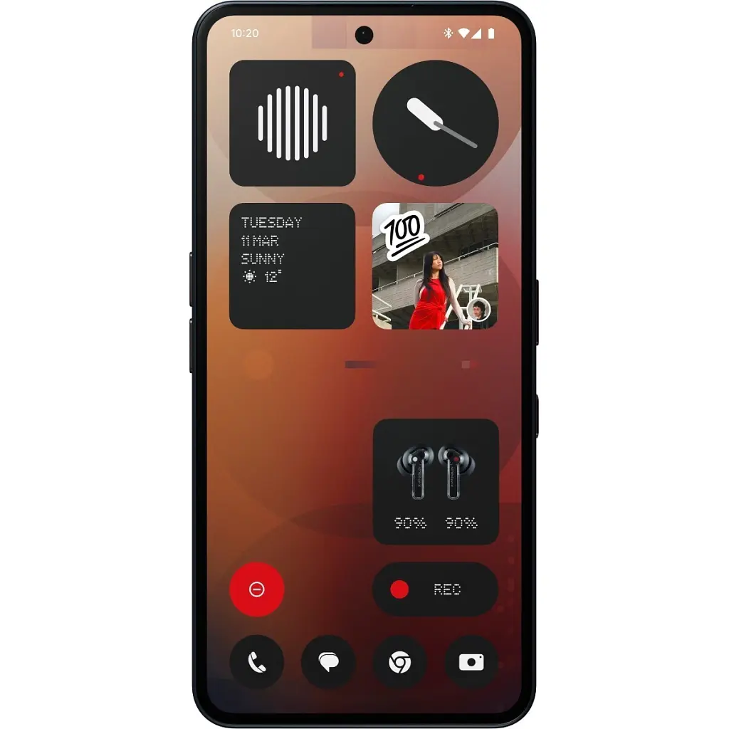 Мобільний телефон Nothing Phone (3a) 12/256Gb Black (920021K) - фото 2