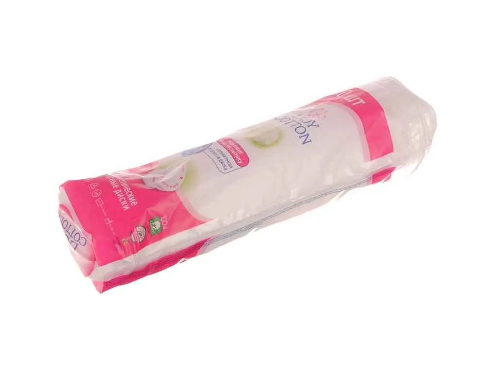 Ватні диски LADY COTTON косметичнi 100шт