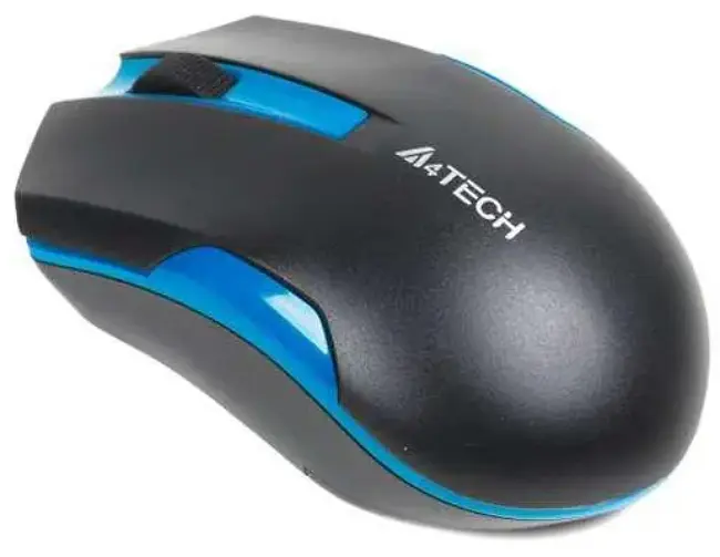 Миша A4Tech GG3-200N USB Black/Blue - фото 5