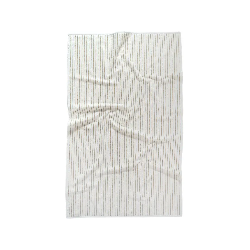 Рушник Lotus Home Готель Premium - Microcotton Stripe Ecru-Kahve 90x150 550 г/м² - фото 6