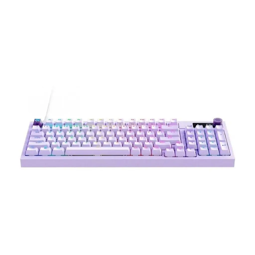 Клавіатура Logitech G316 X 98 Tactile Wired Gaming Keyboard UKR Lilac (920-014257) - фото 4