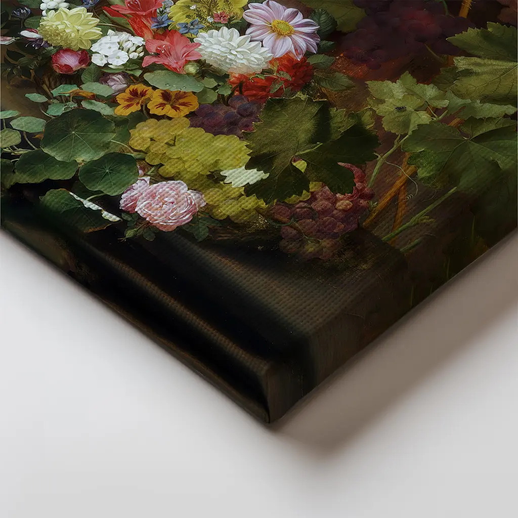 Інтер'єрна картина Літній букет на вікні, Отто Дидрик Оттесен, Still Life, репродукція картини, натюрморт, 60×45 см (id7042) - фото 4
