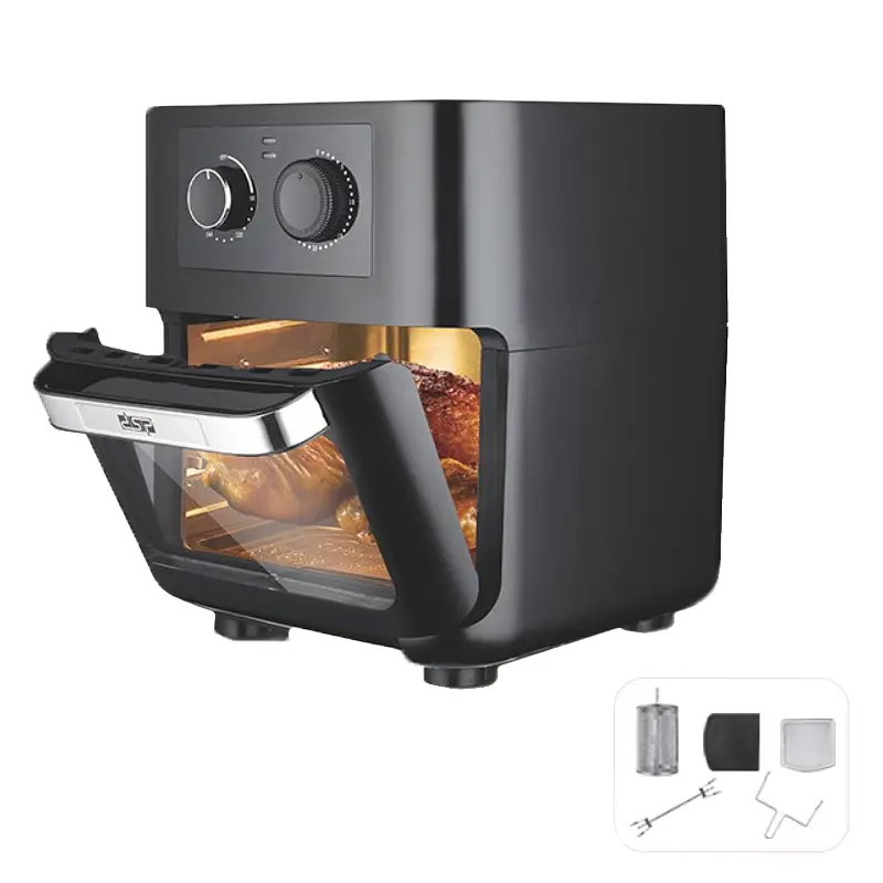 Мультипіч Аерофритюрниця духовка 12L фритюрниця Air Fryer DSP KB-2029 - фото 5