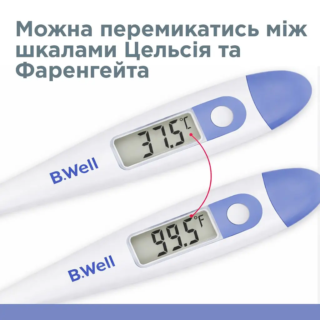 Медичний електронний термометр B.Well PRO-03 (PRO-03-2772) 16_2772 - фото 7