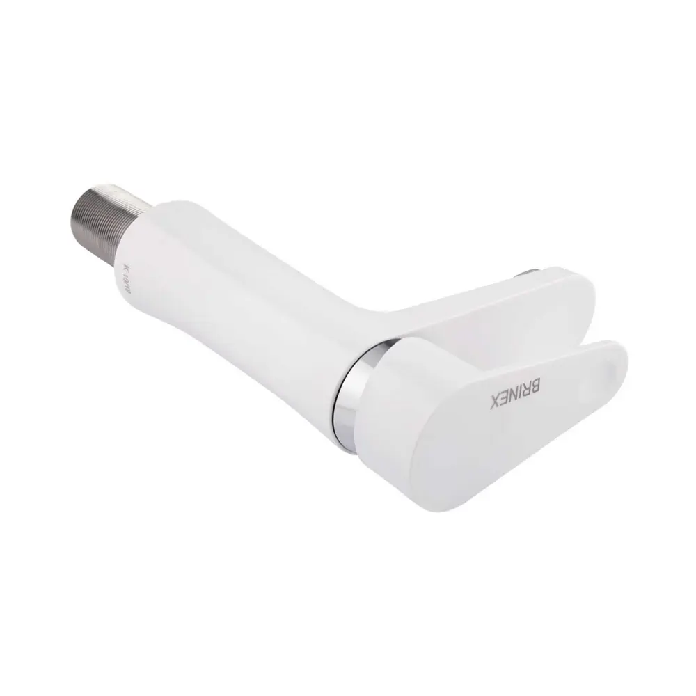 Змішувач для умивальника Brinex 37W 001 Білий - фото 3