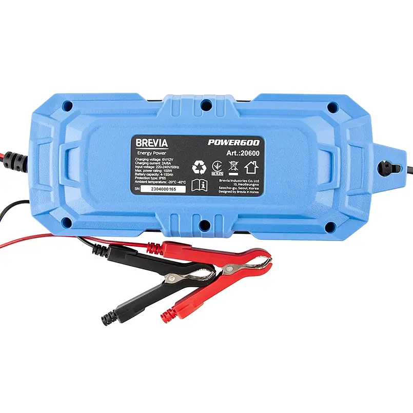 Зарядний пристрій Імпульсне автомобільного акумулятора АКБ Brevia Power 400 6V/12V 6A - фото 6