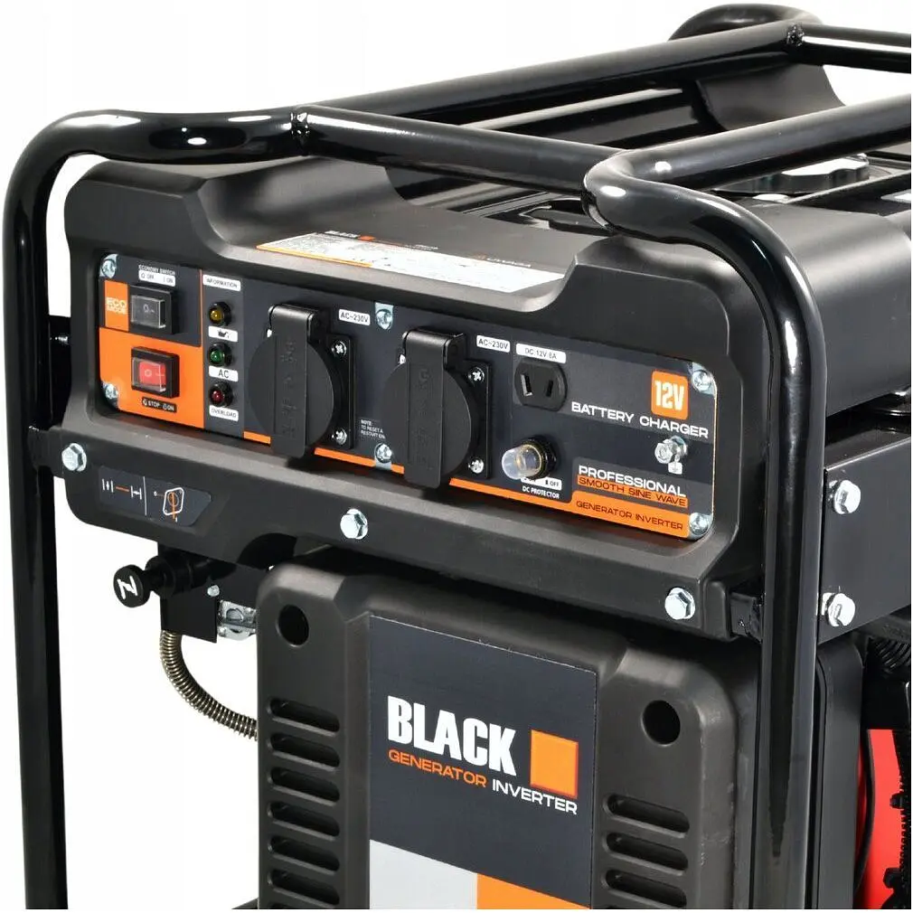 Інверторний бензиновий генератор Black 230V 5.5HP 3400W (13609) [157875] - фото 6