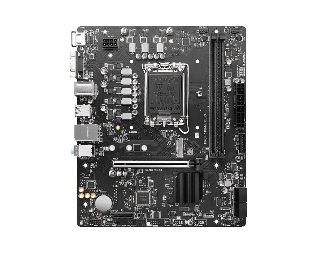 Материнская плата MSI Pro H610M-E DDR4 Socket 1700 - фото 2