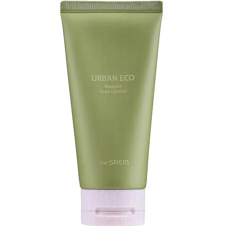 Пінка для вмивання з екстрактом льону 150 мл The Saem Urban Eco Harakeke Foam Cleanser - фото 2