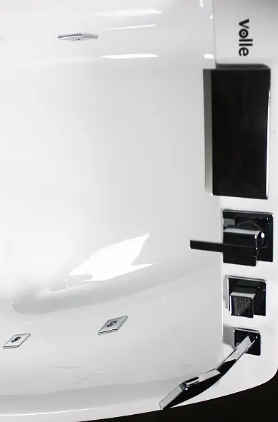 Ванна асиметрична гідромасажна Volle 170x120 12-88-100/L - фото 3