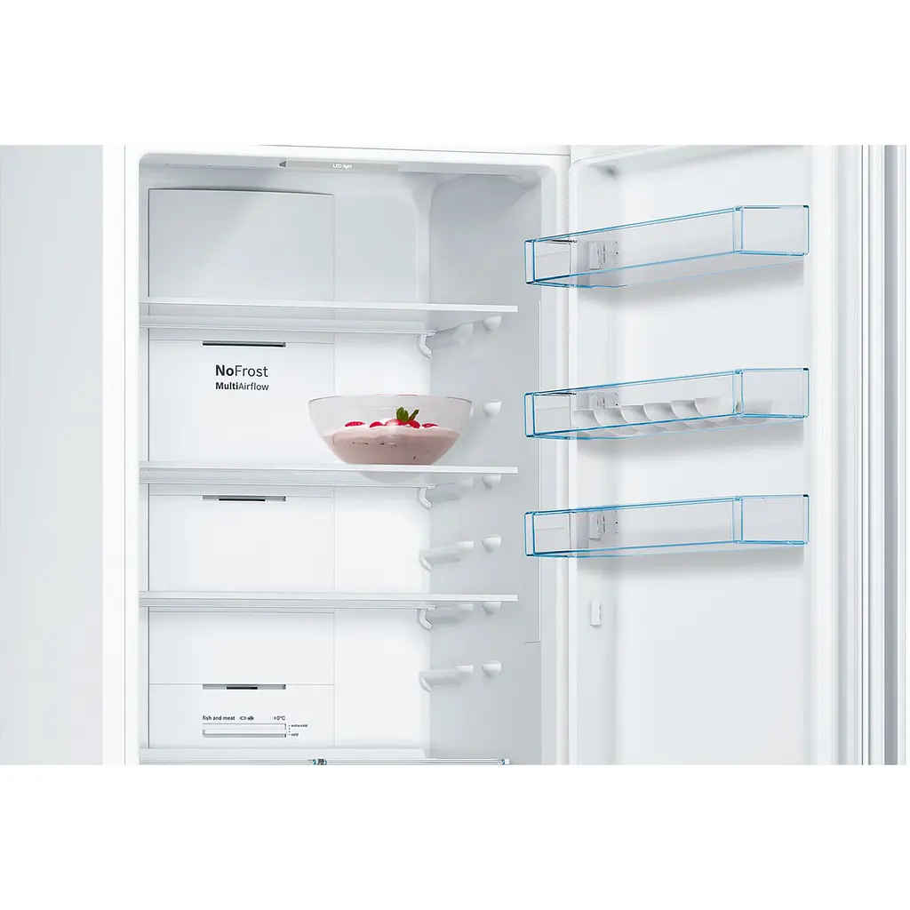 Холодильник із морозильною камерою Bosch KGN39XW326 - фото 9