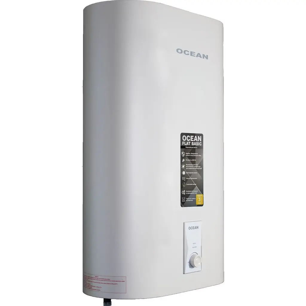 Бойлер Ocean Flat Basic RZB100M ET+WT 100L [139910] - фото 2