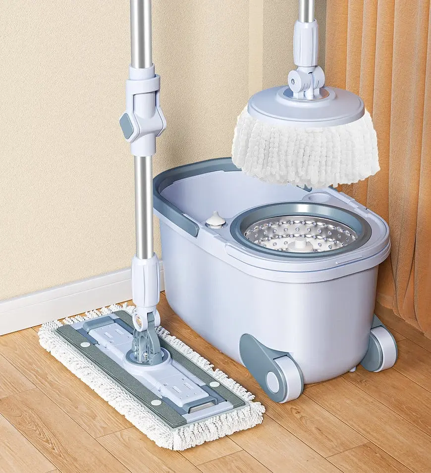 Швабра с отжимом и ведром Homettler Magician Plus Spin Mop (CM001) - фото 8