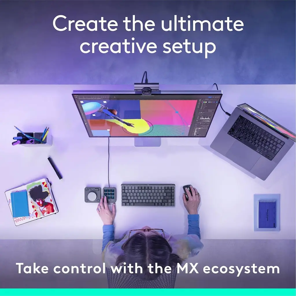 Контроллер Logitech MX Creative Console Graphite - фото 9