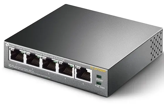Коммутатор TL-SF1005P 5xFE (4xPoE), 56Вт, Неуправляемый TP-Link teh0018125 - фото 5
