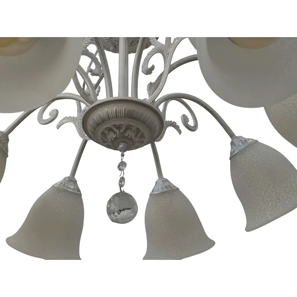 Класична люстра Brille BKL-691S/8 E14 WT+SL - фото 3