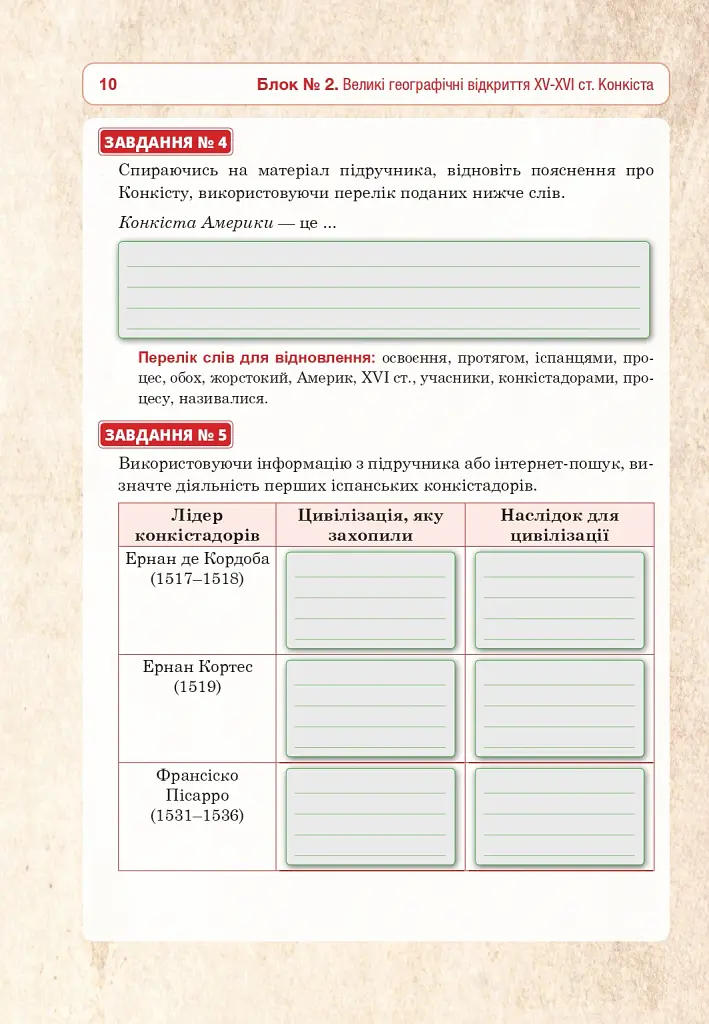 Всесвітня історія. Універсальний робочий зошит. 8 клас - фото 9