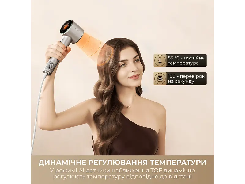 Фен Dreame Grand White (AHG11C-WH) - фото 6