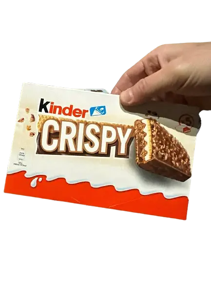 Шоколадні батончики Kinder Crispy 5 шт х 34 г - фото 2