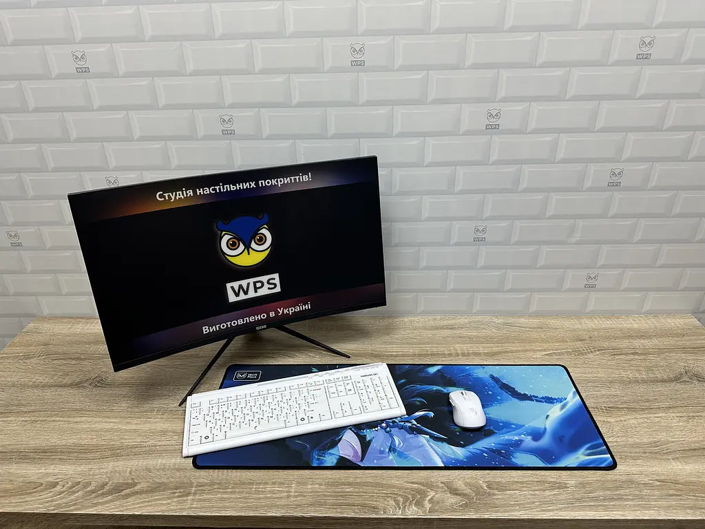 Великий килимок для мишки WorkPlaceShop Anime Genshin Impact Сяо Маска Якса 900 x 300 мм - фото 2