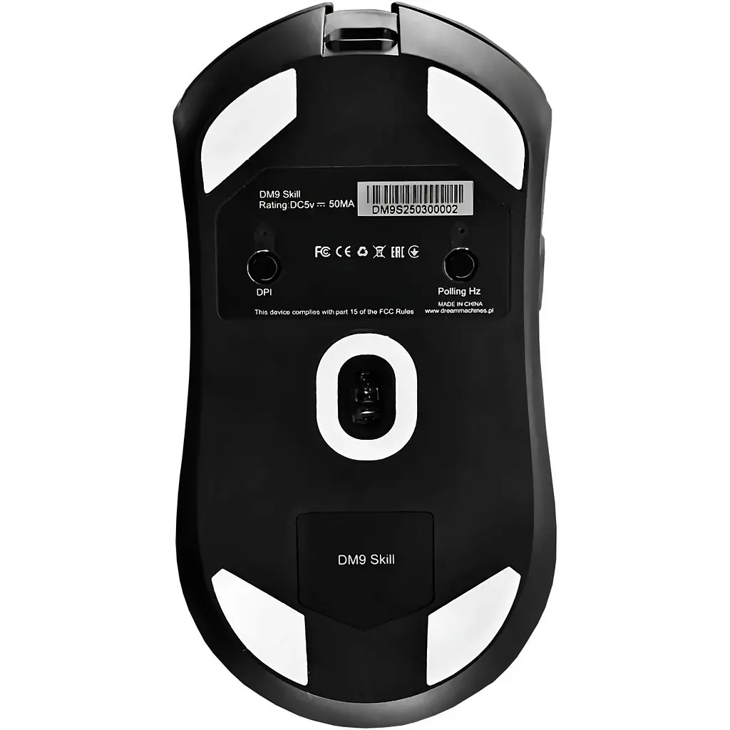 Миша Dream Machines DM9 Skill Black [132129] - фото 5