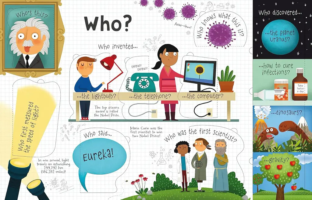 Lift-the-Flap: Questions and Answers About Science - Кеті Дейнс - фото 4