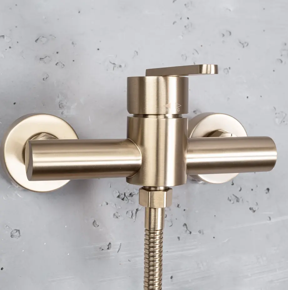 Змішувач для душу Rea Ontario brushed gold REA-B5501 - фото 4