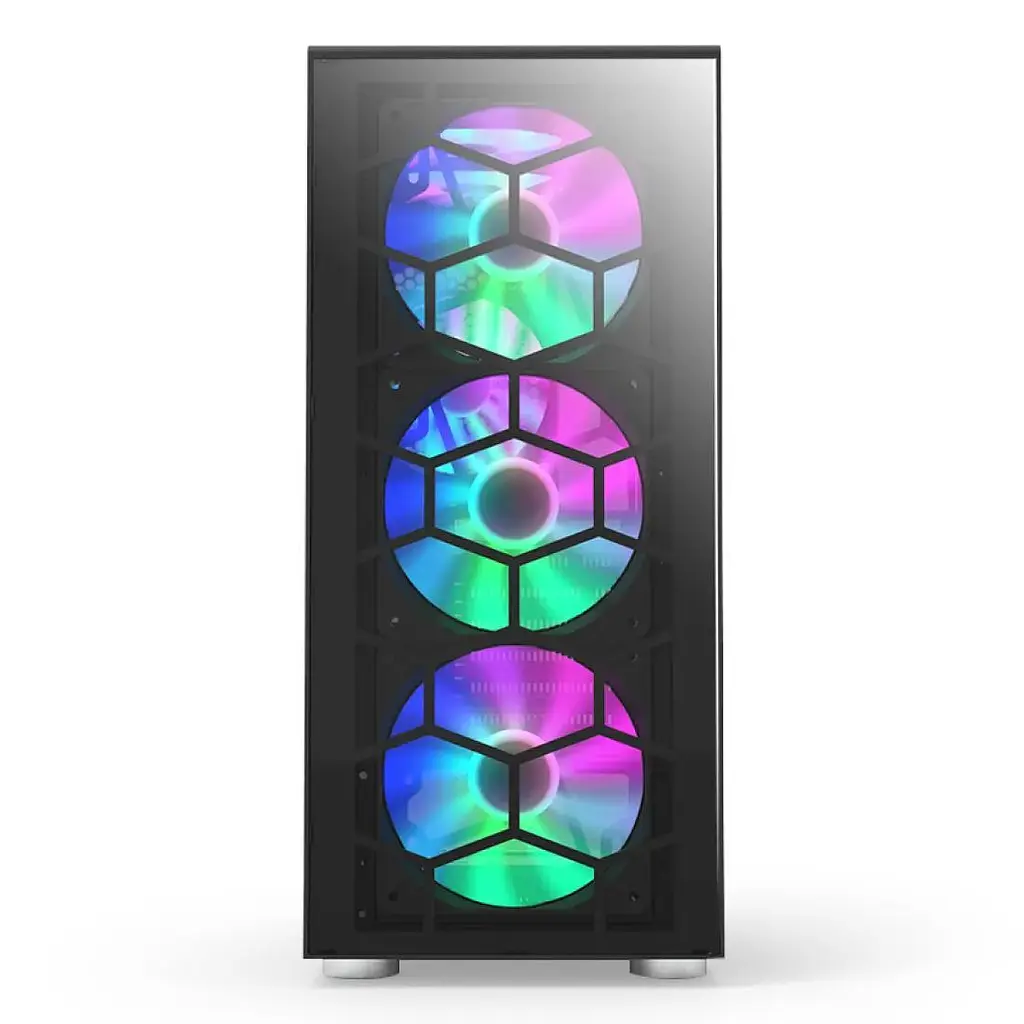 Корпус ATX W/O PSU X3 GLASS (B) MONTECH - фото 3