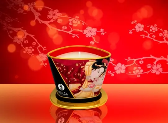 Масажна свічка Shunga Massage Candle – Exotic Fruits (170 мл) Shunga SH045025; SO2512 93339 - фото 3